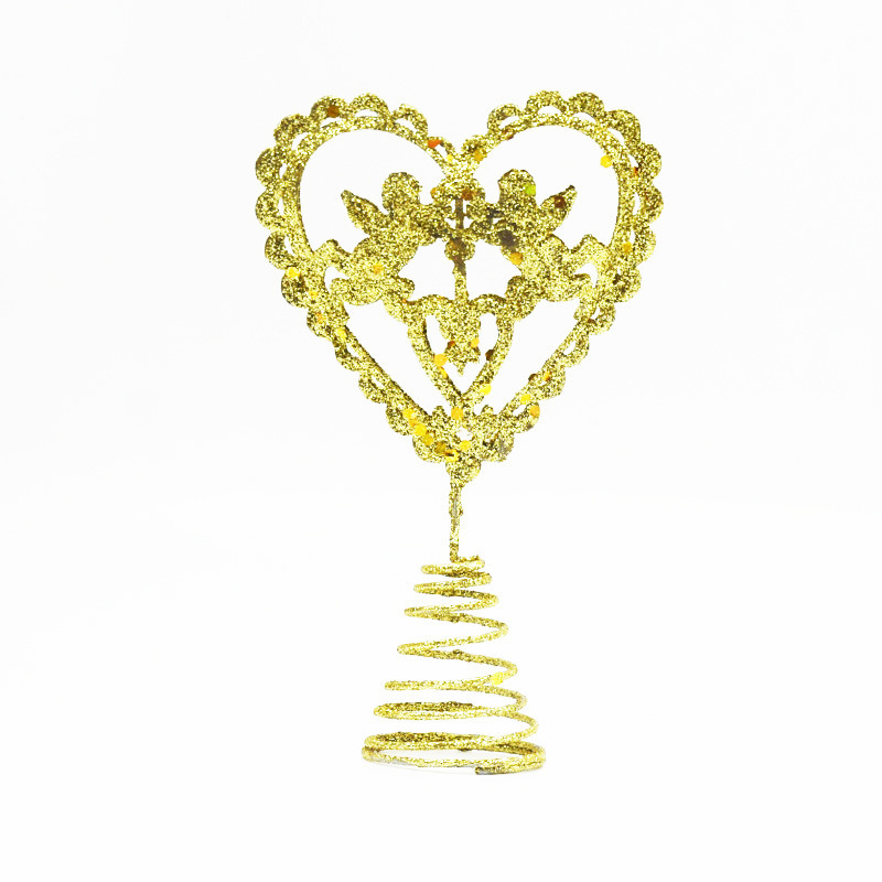 Christmas tree topper star with angel motif