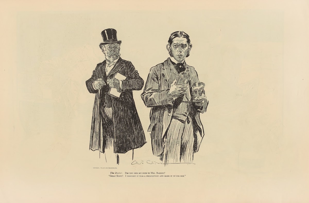 The Doctor Did you give my note to Mrs Barton 1893 1900