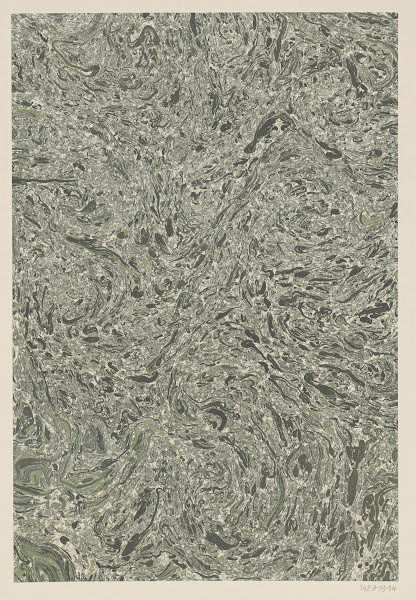 Marmorpapier Ölmarmor 1900