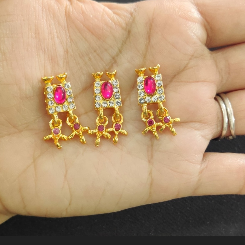 Oval Chichpeti Pendent-CH67-pack of 6