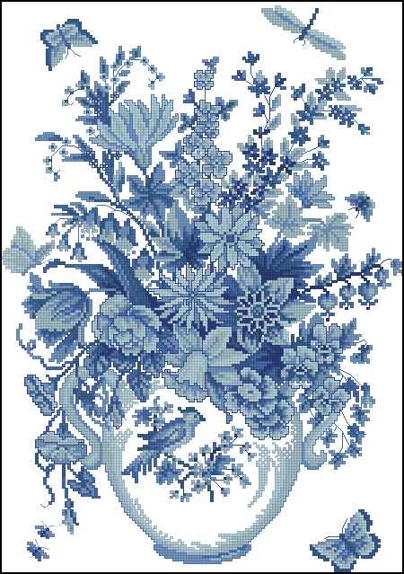 CMP 280089 Bouquet Monochrome