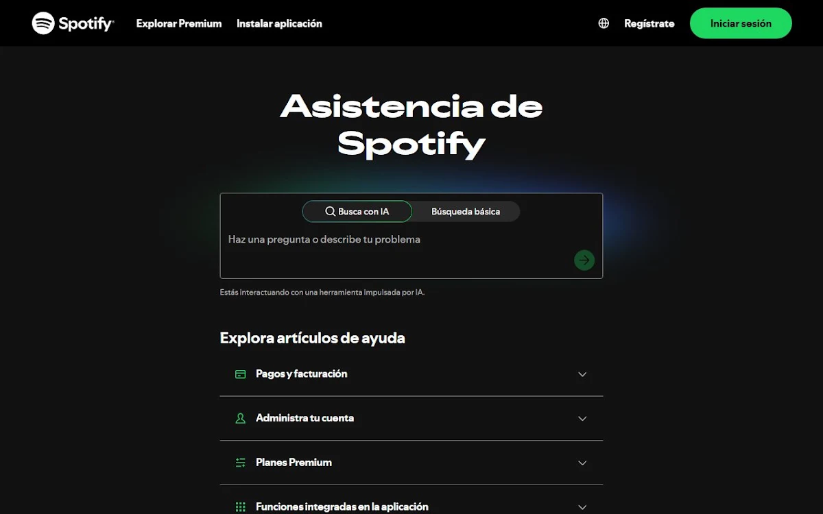 Captura de Spotify DJ
