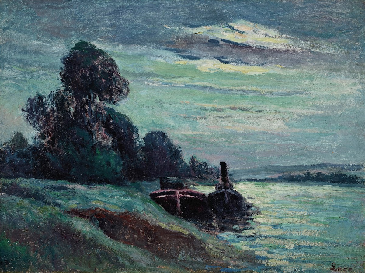Péniches sur la Seine