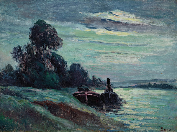 Péniches sur la Seine
