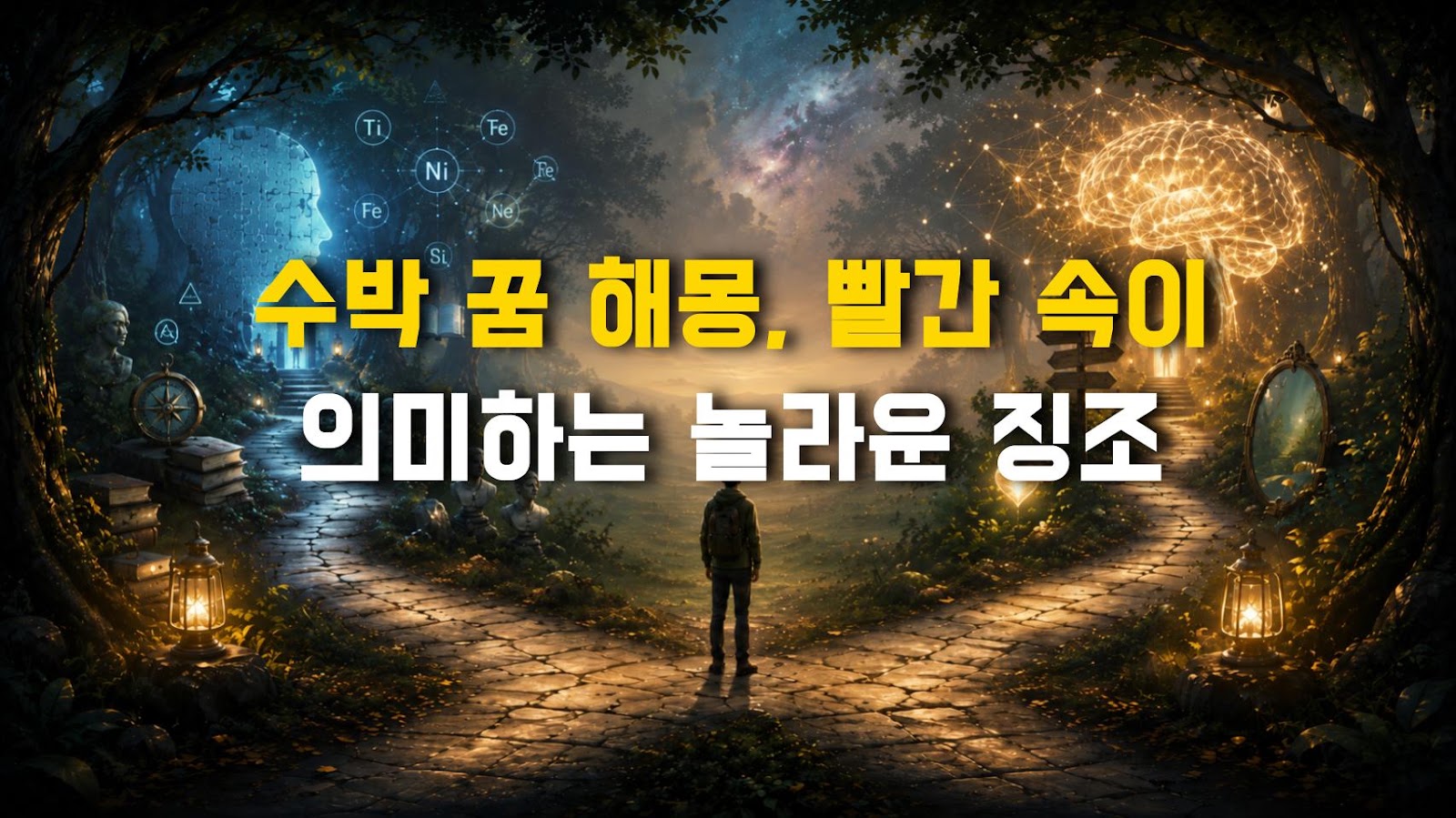 수박 꿈 해몽, 빨간 속이 의미하는 놀라운 징조