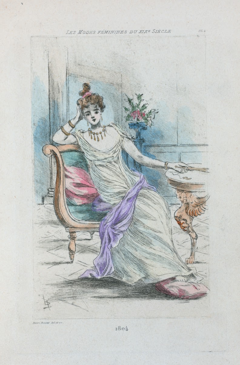 1804 Womens fashion in nineteenth century Paris 1902