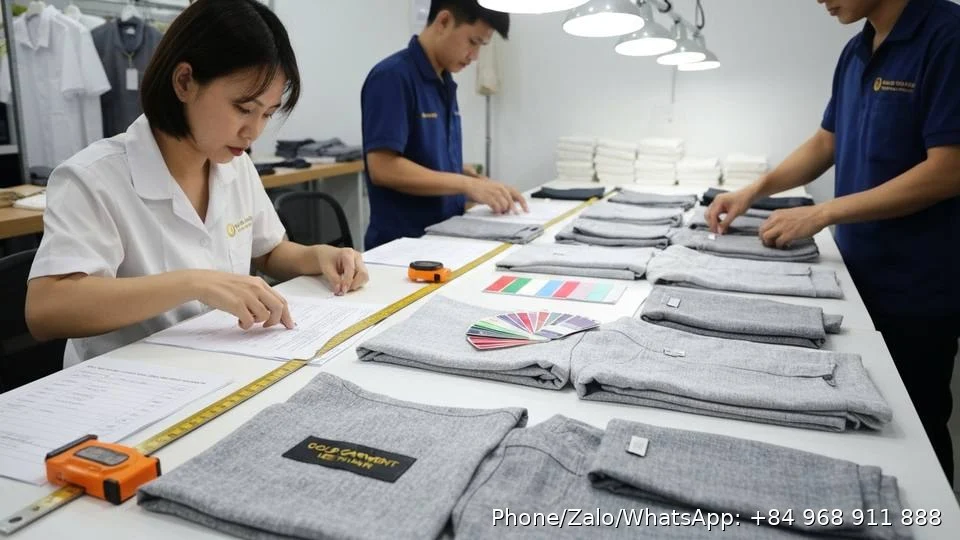 Custom Garment Manufacturing - Gold Garment Vietnam