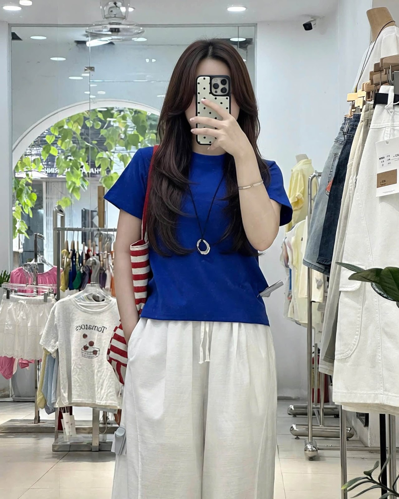 Áo thun form vừa trơn XONXEN SHOP 820 – Image 5