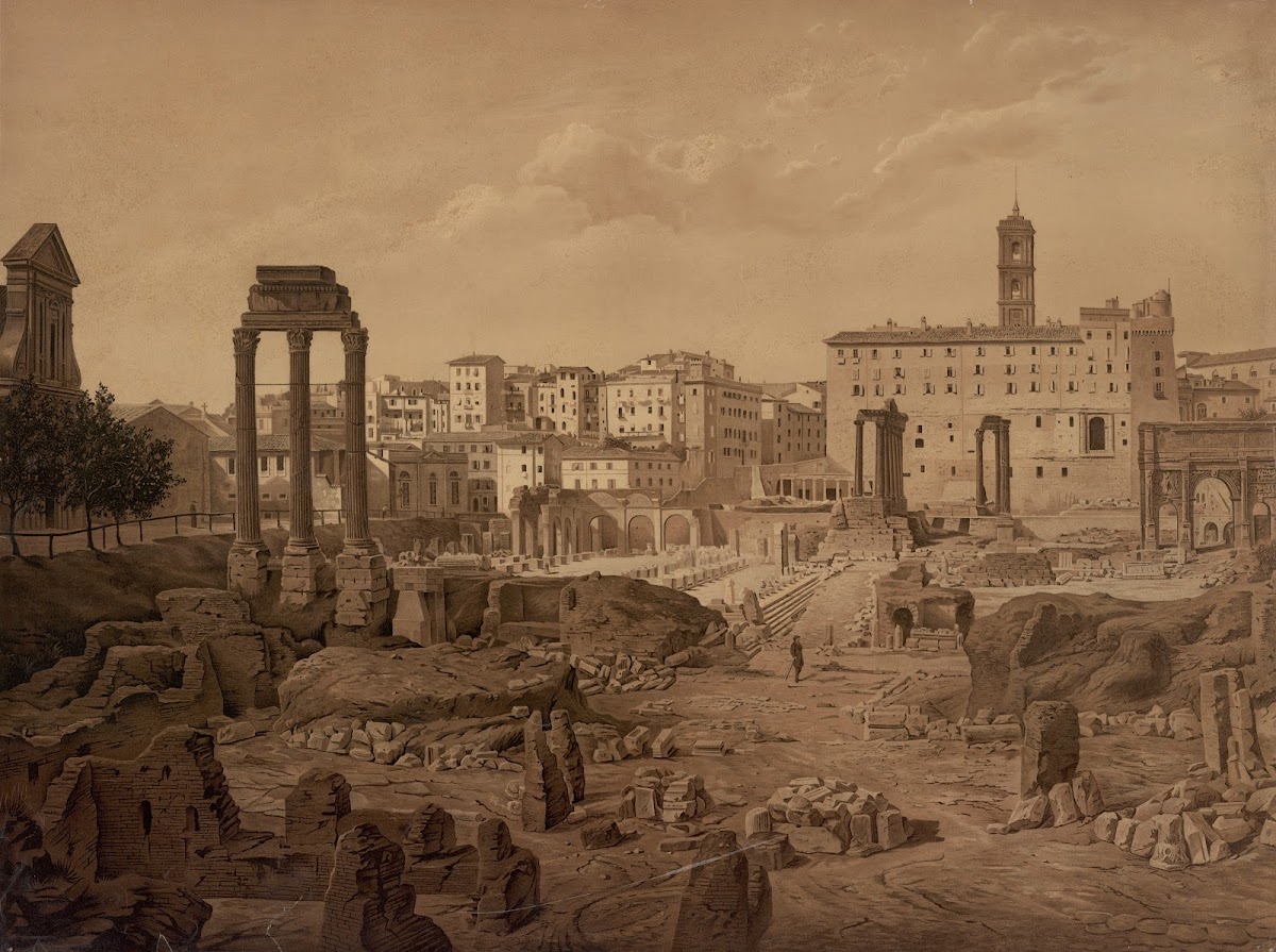 Forum Romanum 1883