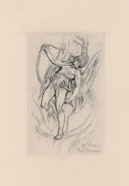 La volupté figure décorative 1885