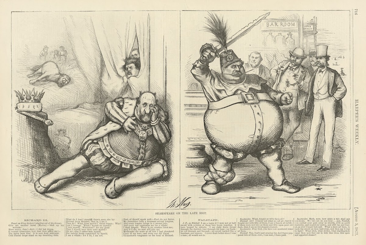 Shakespeare on the late riot 1871