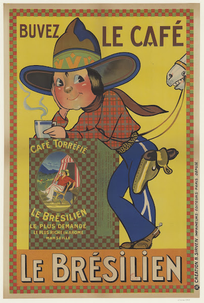 Buvez le café Le Brésilien Marseille 1920