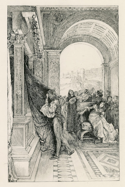 The casket scene Merchant of Venice III 2 1888