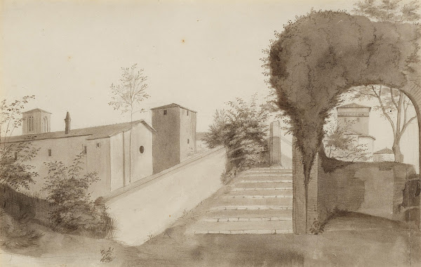 Kloster SantAgnese bei Rom 1820