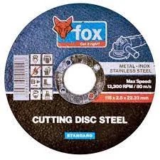 Cutting Disc 125x3 FOX Steel