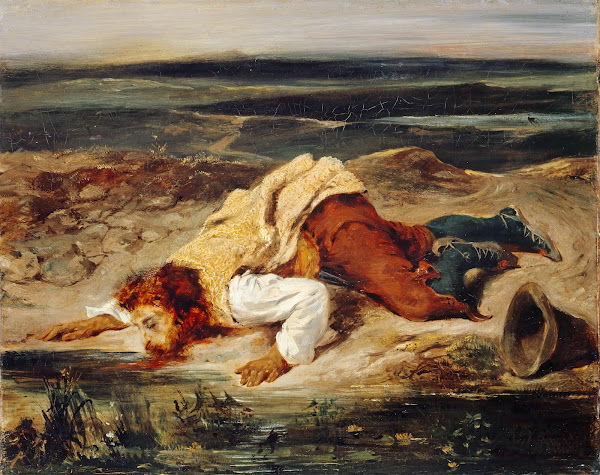 Wounded Brigand Roman Shepherd 1825