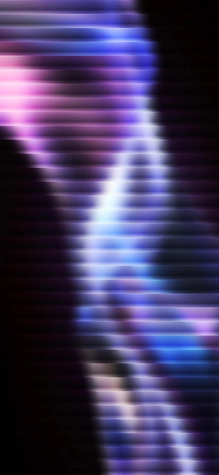 Purple Blue Motion Blur Bars - Abstract Digital Art 2K iPhone Wallpaper (1772x3839)