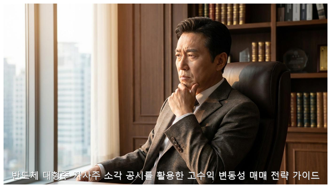 반도체 대형주 자사주 소각 공시를 활용한 고수익 변동성 매매 전략 가이드 핵심 안내 및 분석 인포그래픽 (6)
