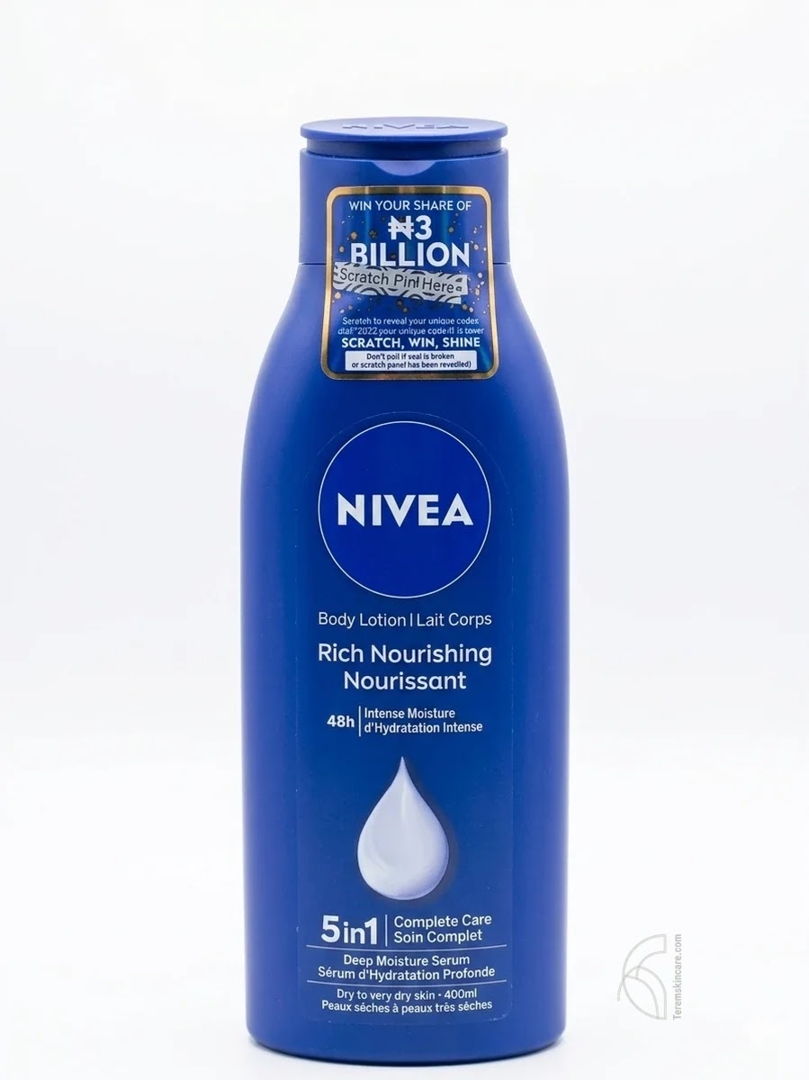 Nivea Rich Nourishing Complete Care 5-in-1 Body Lotion 400ml..