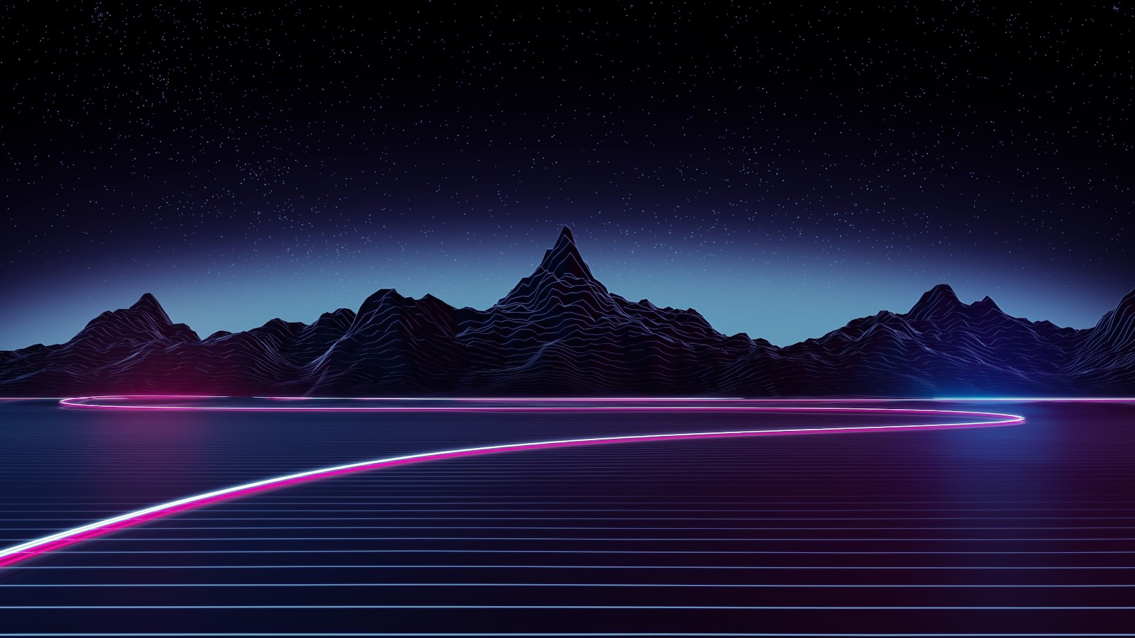 Neon Glow Wallpaper