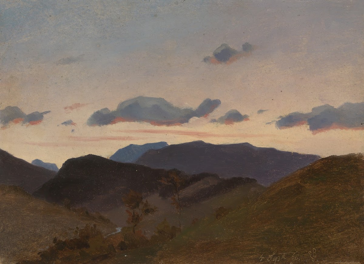 Blick zum Belchen 1860