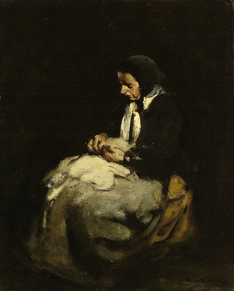 Woman sewing 1850   1891