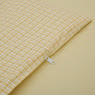 Children's replacement bedding set 3 el Twins Auro Print (calico) fitted sheet yellow