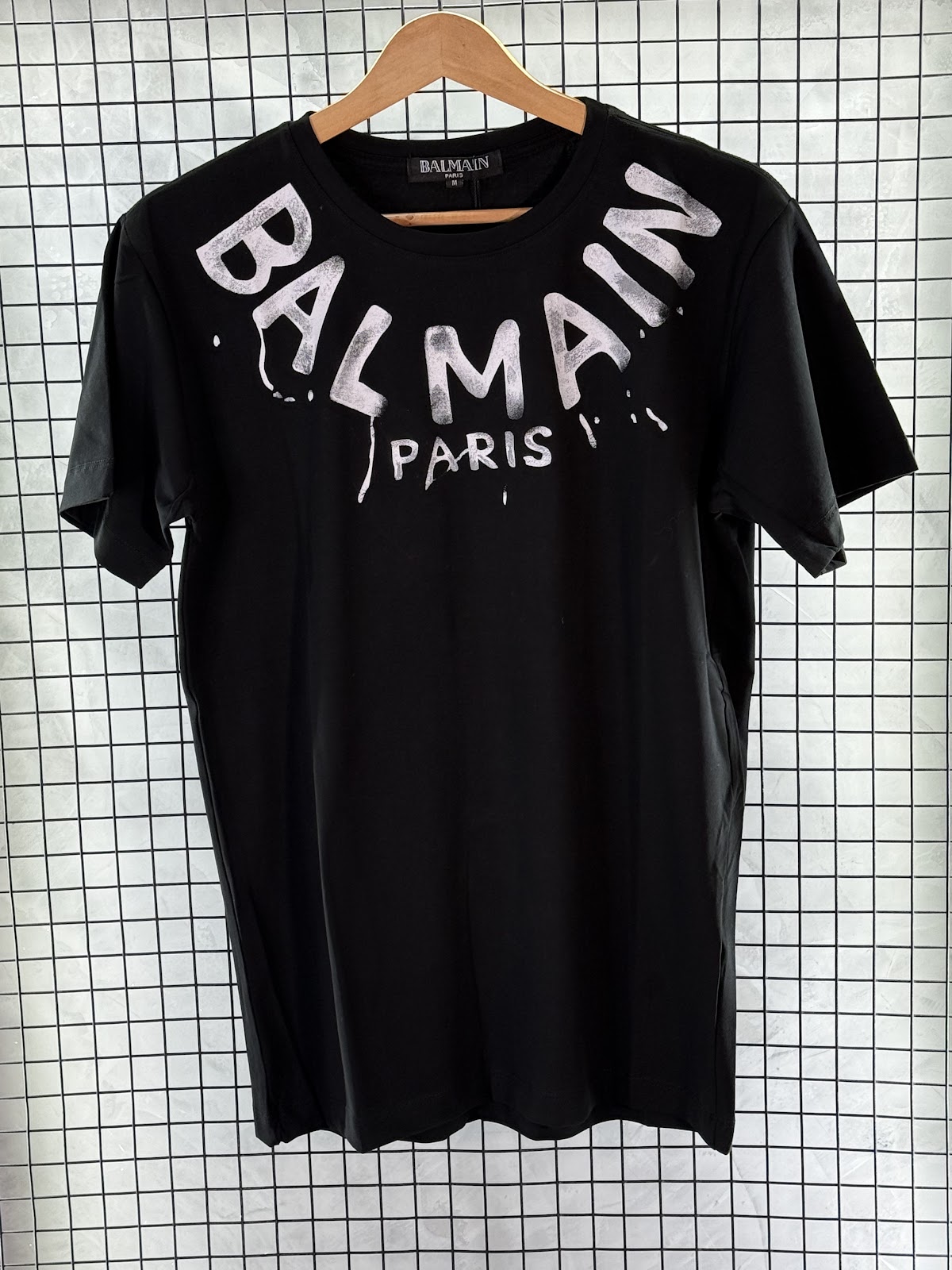 Camisa_Balmain_Preta - Imagem 2