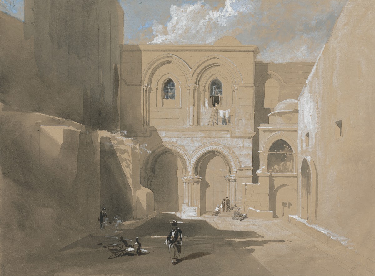 The Church of the Holy Sepulchre between 1838 and 1840