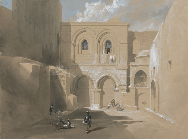 The Church of the Holy Sepulchre between 1838 and 1840