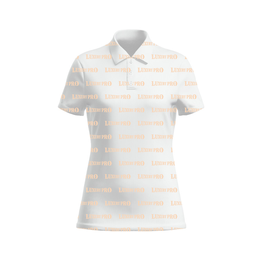 Women's Lapel Button Polo