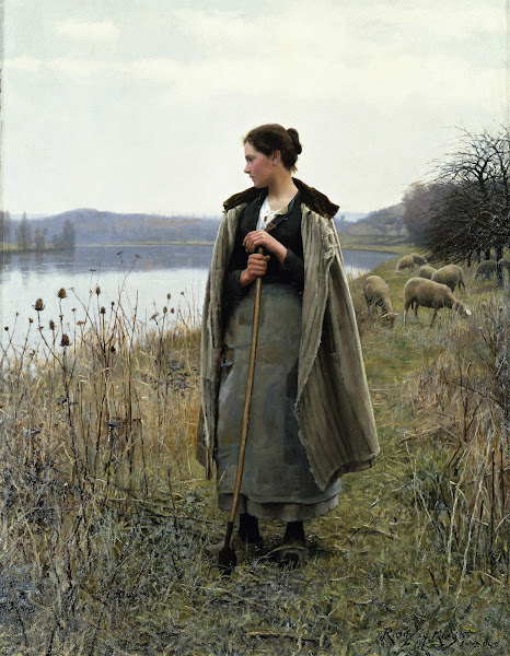 The Shepherdess Of Rolleboise 1896