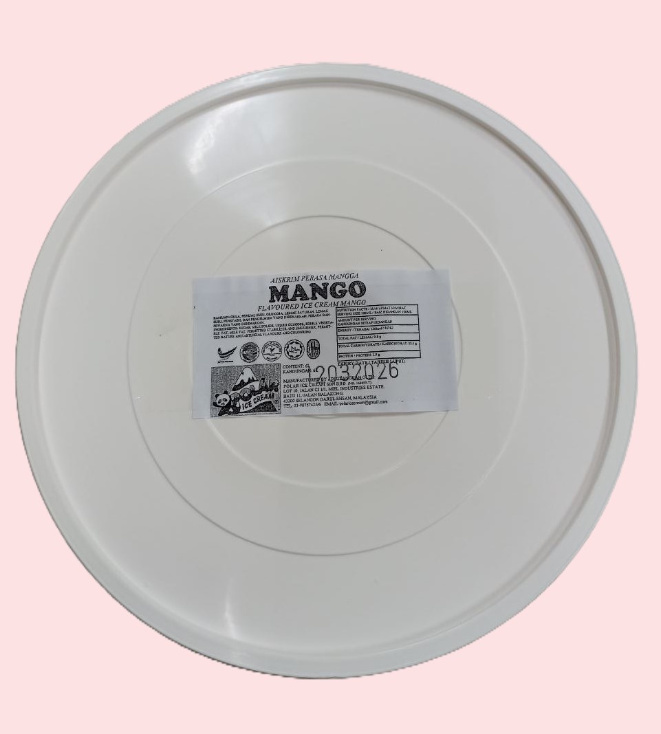 Ice Cream Tub (6L) - Mango