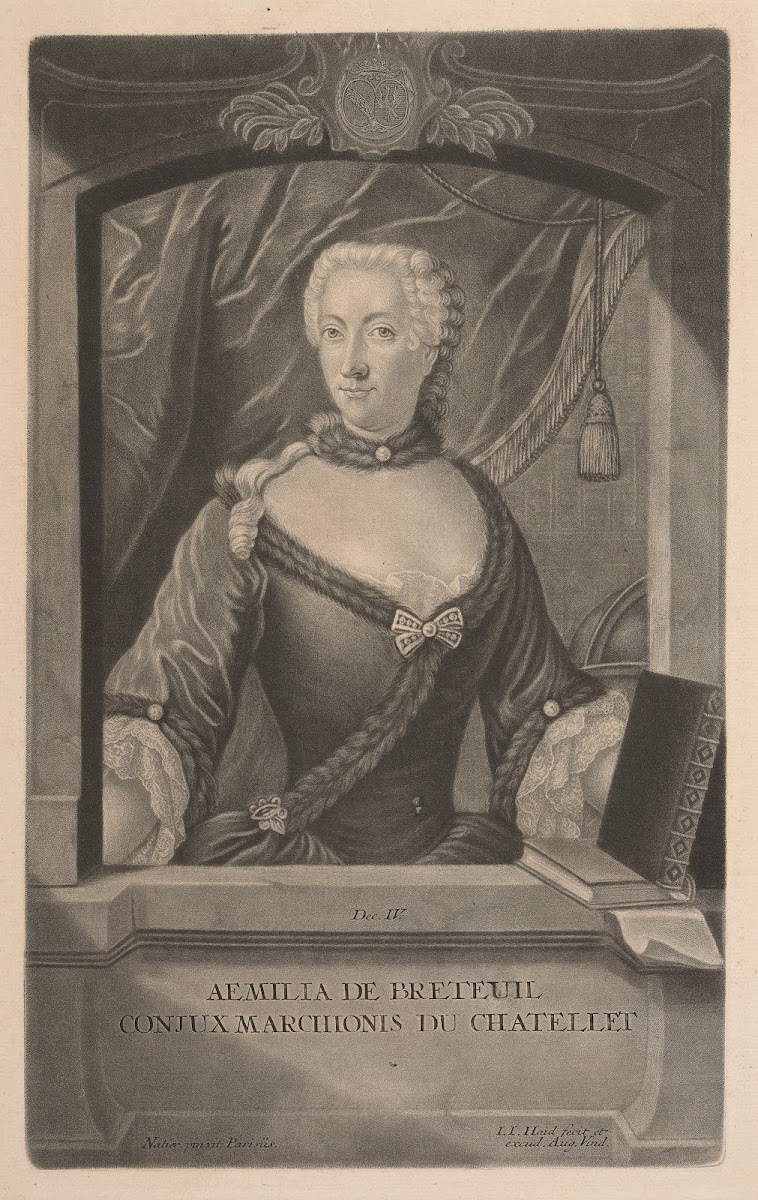 Aemilia of Breteuil wife of the Marquis du Chatellet
