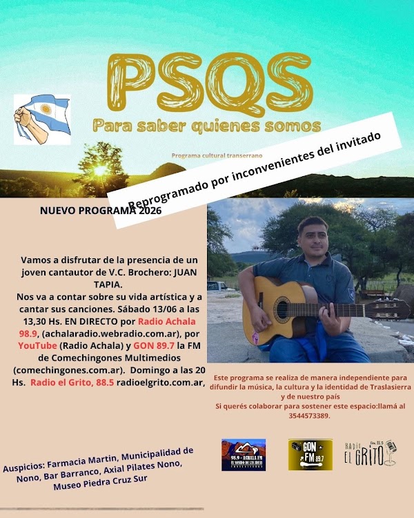 PSQS con Juan Tapia