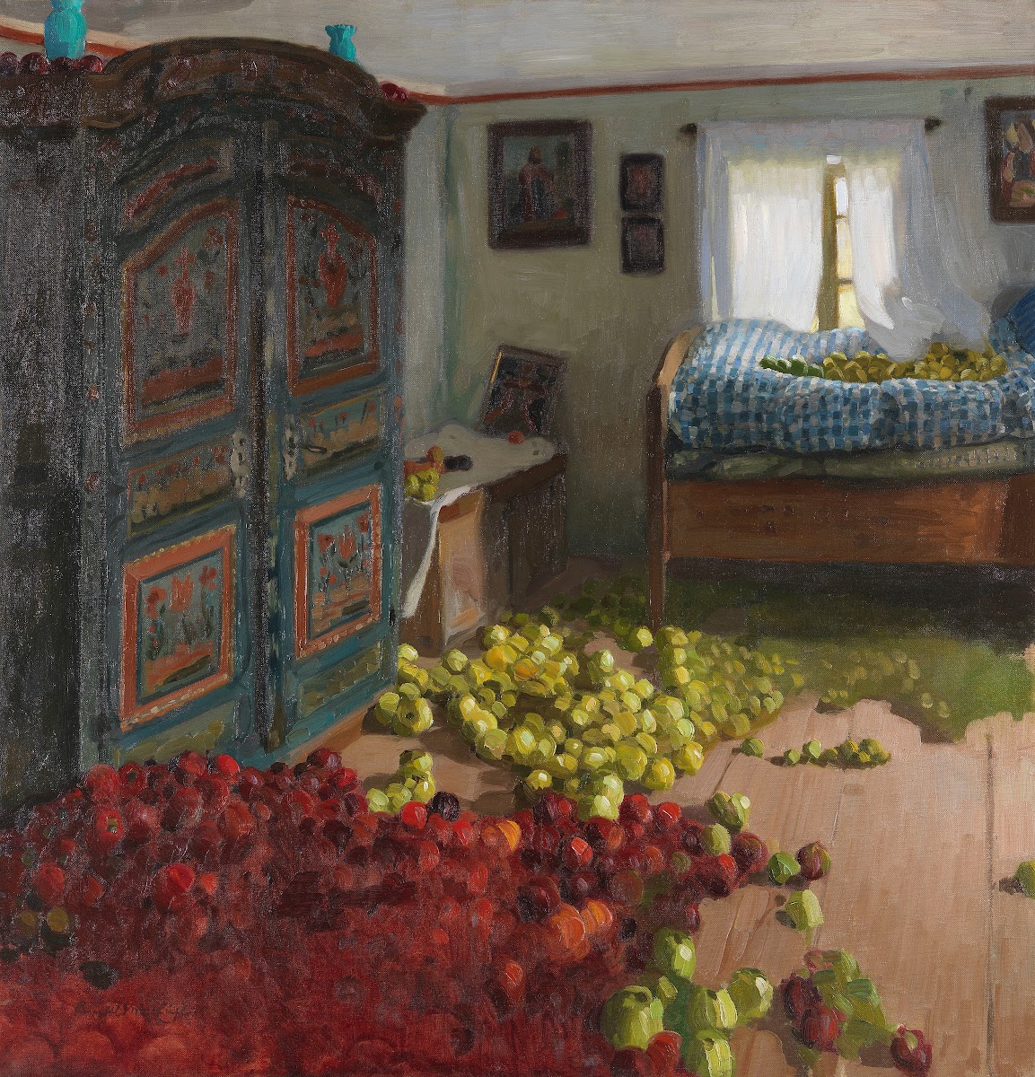 Die Apfelkammer 1907
