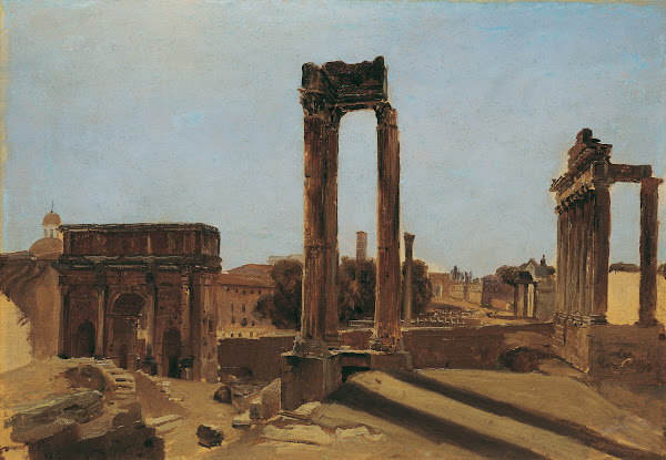 Das Forum Romanum 1829