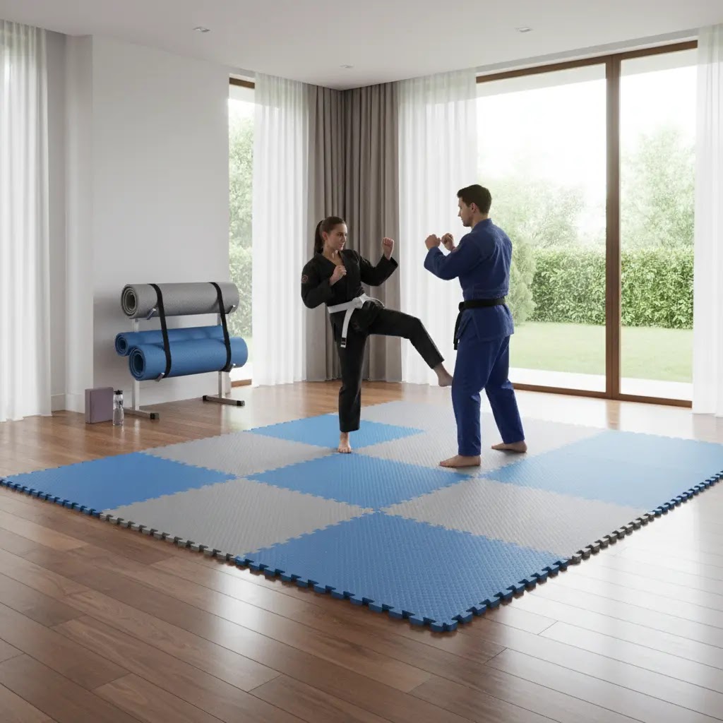 Rekomendasi matras beladiri portable untuk latihan di rumah