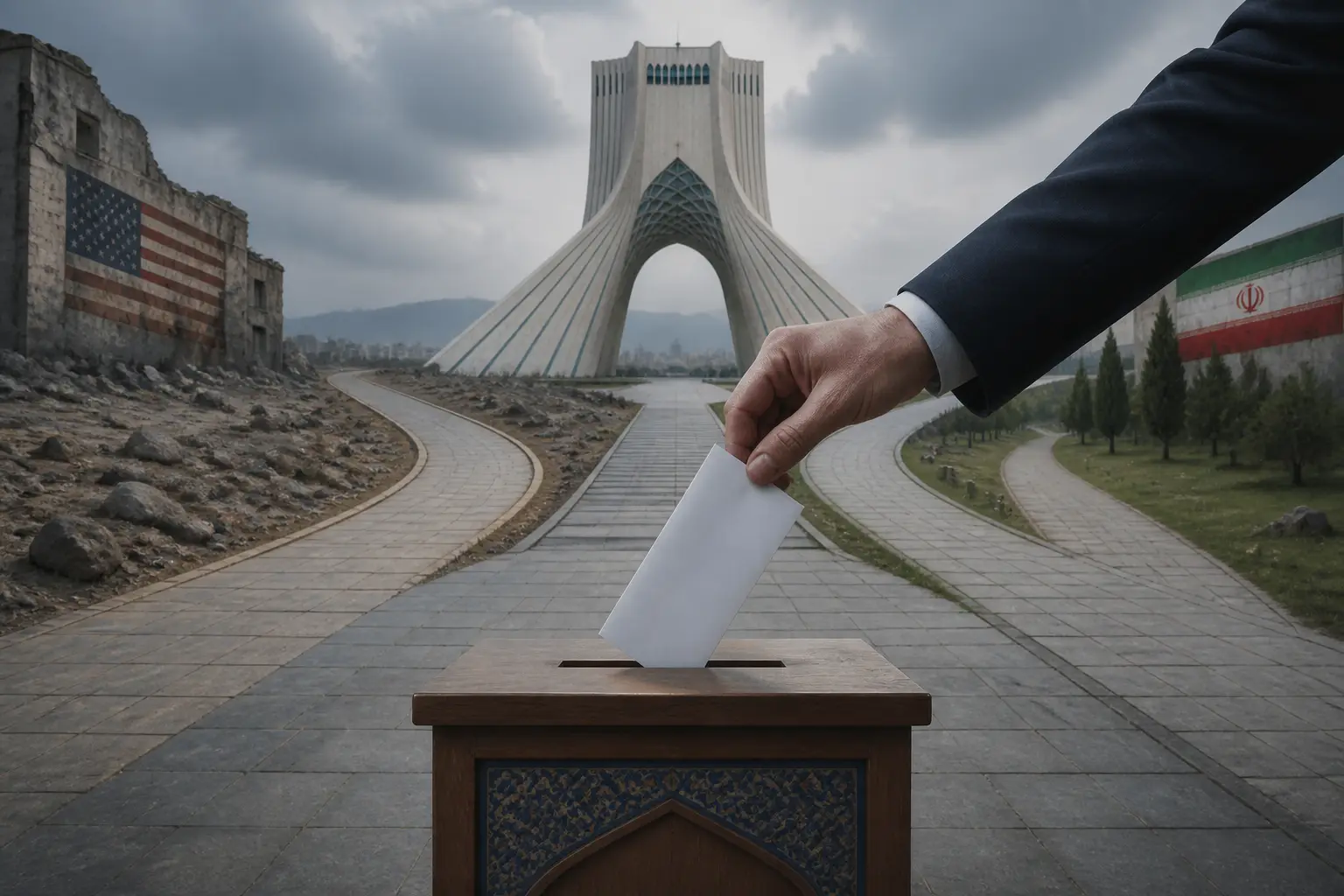 Editorial image for Iranian president calls for ending war with US from position of strength
