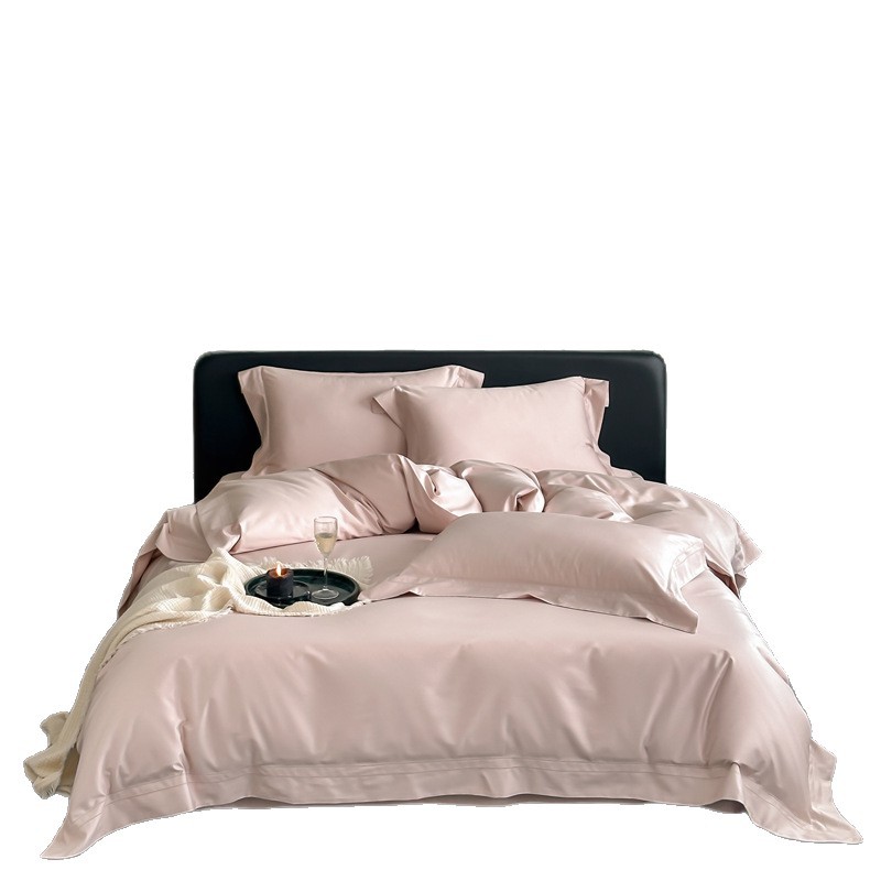 Long-staple cotton bedding, elegant, four pieces