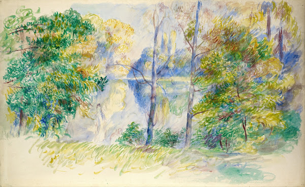 View of a Park 1885