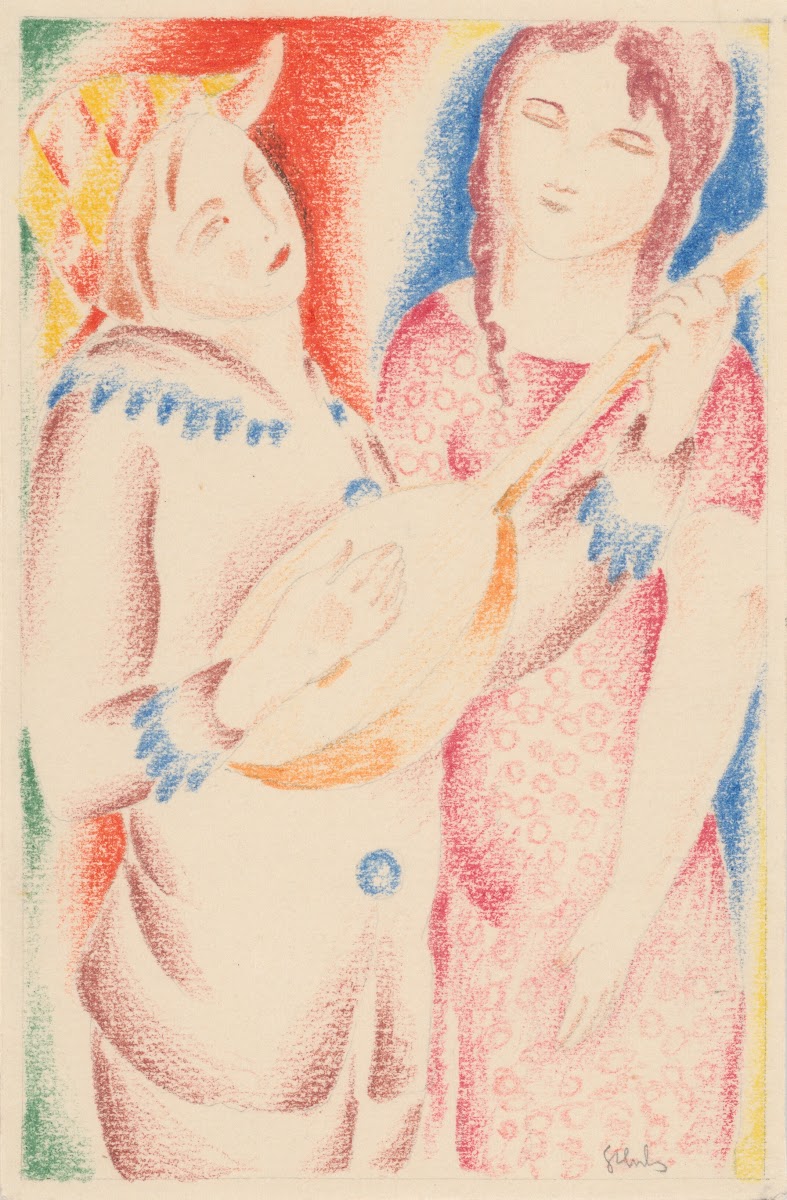 Playing the mandolin 1927 1928