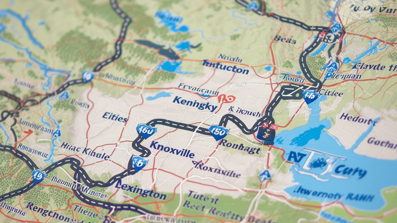 Best Route from Cincinnati to Myrtle Beach