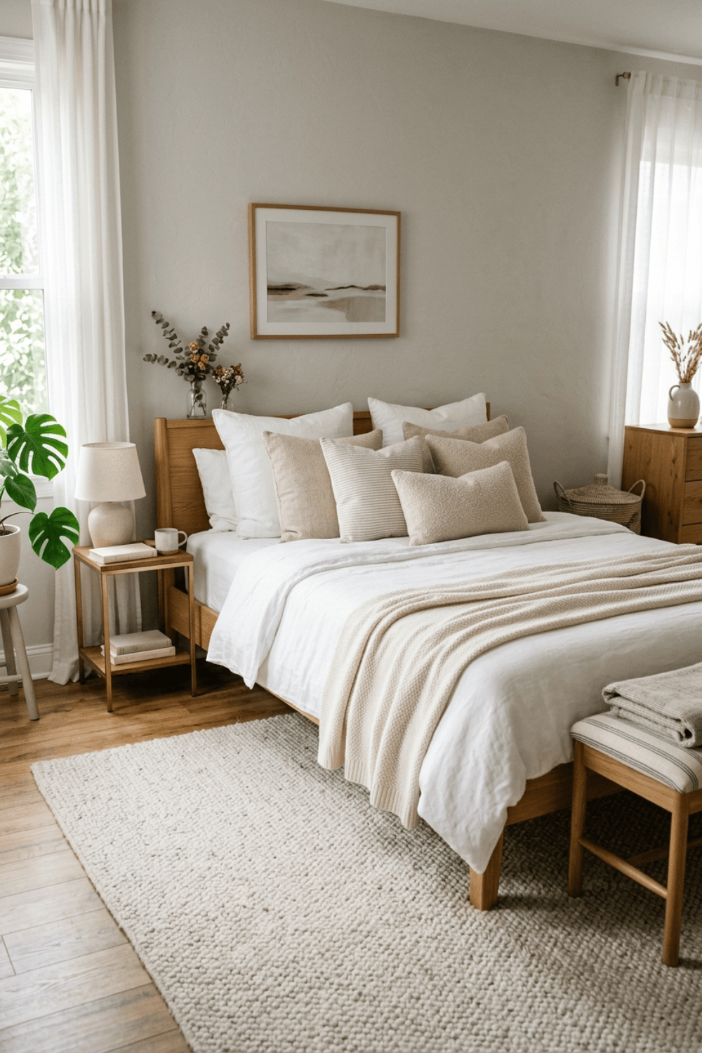 Create a peaceful retreat with these aesthetic bedroom decor ideas