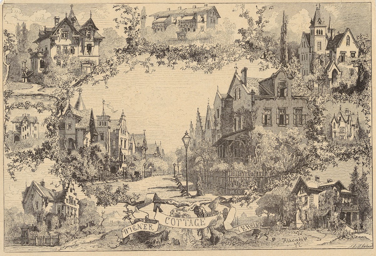 Das Wiener Cottage Viertel 1878