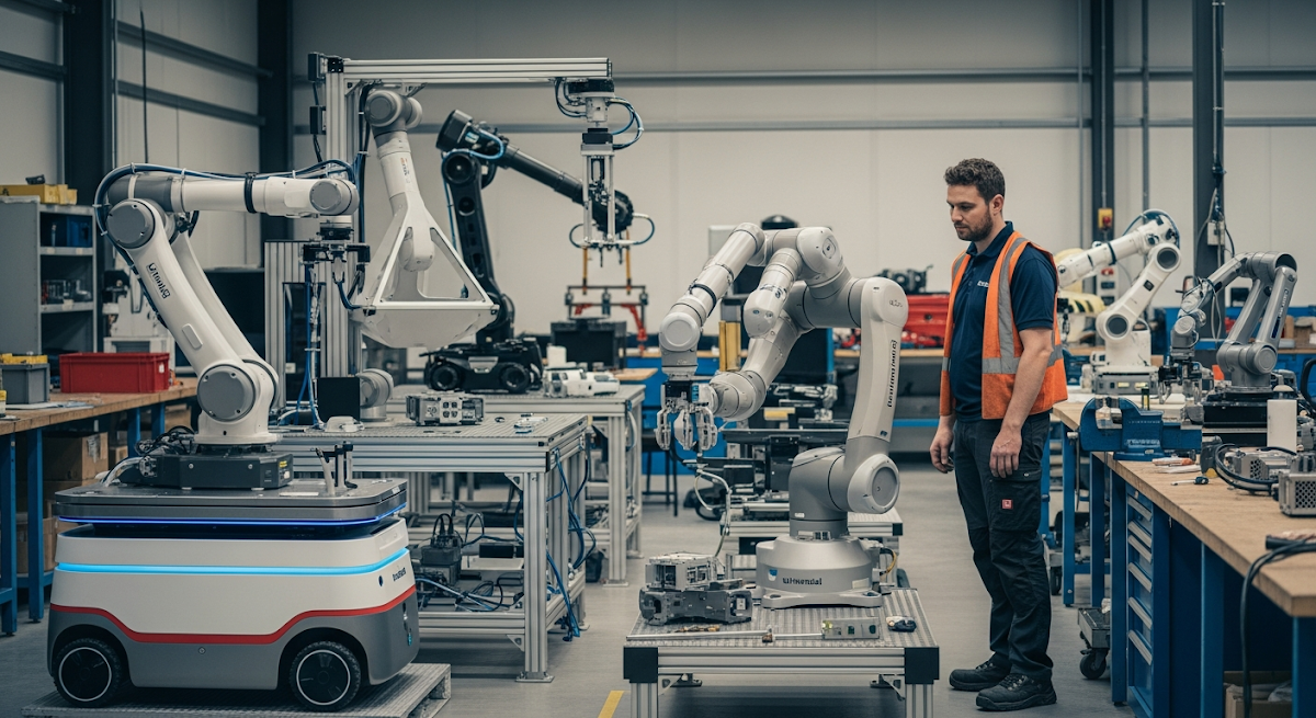 Universal Robots Cobot Integration Dienst für Betriebe