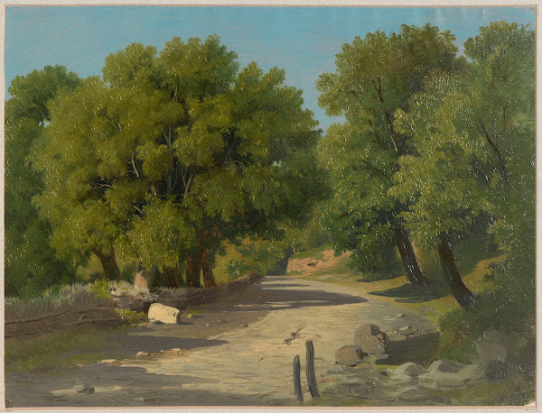 Sandy road among trees 1853   1859