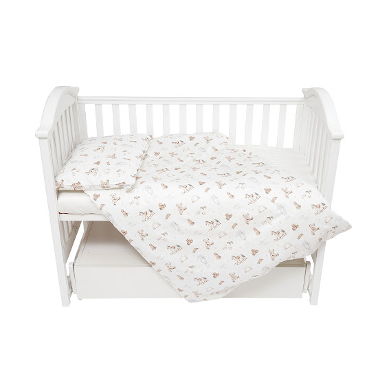 Дитяча змінна постіль 4 ел Twins Satin Limited Toys