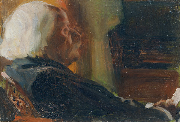 Der Komponist Karl Goldmark 1905