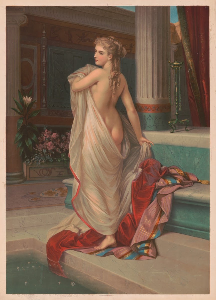Coming out of bath 1873